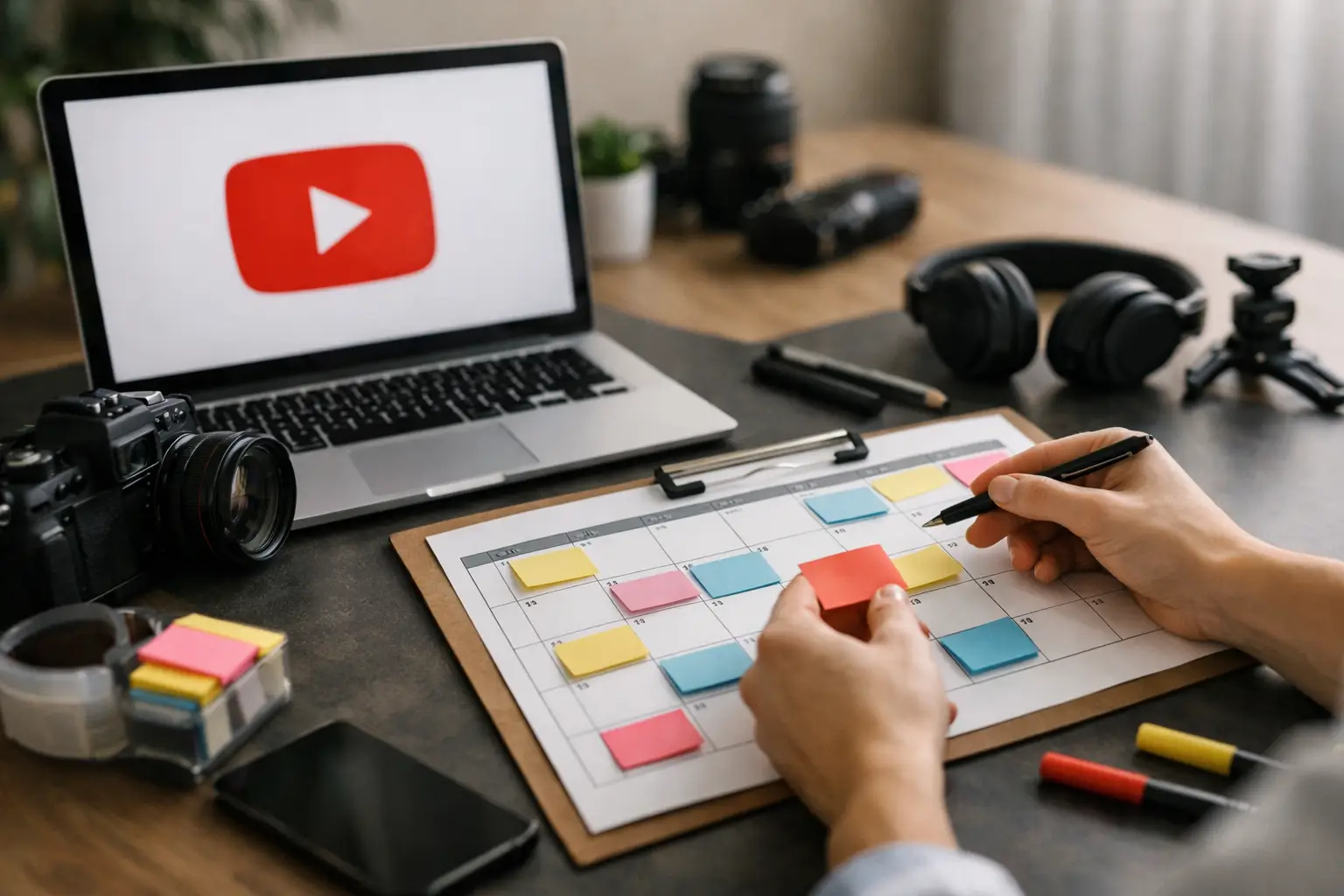YouTube Content Calendar Template That Works