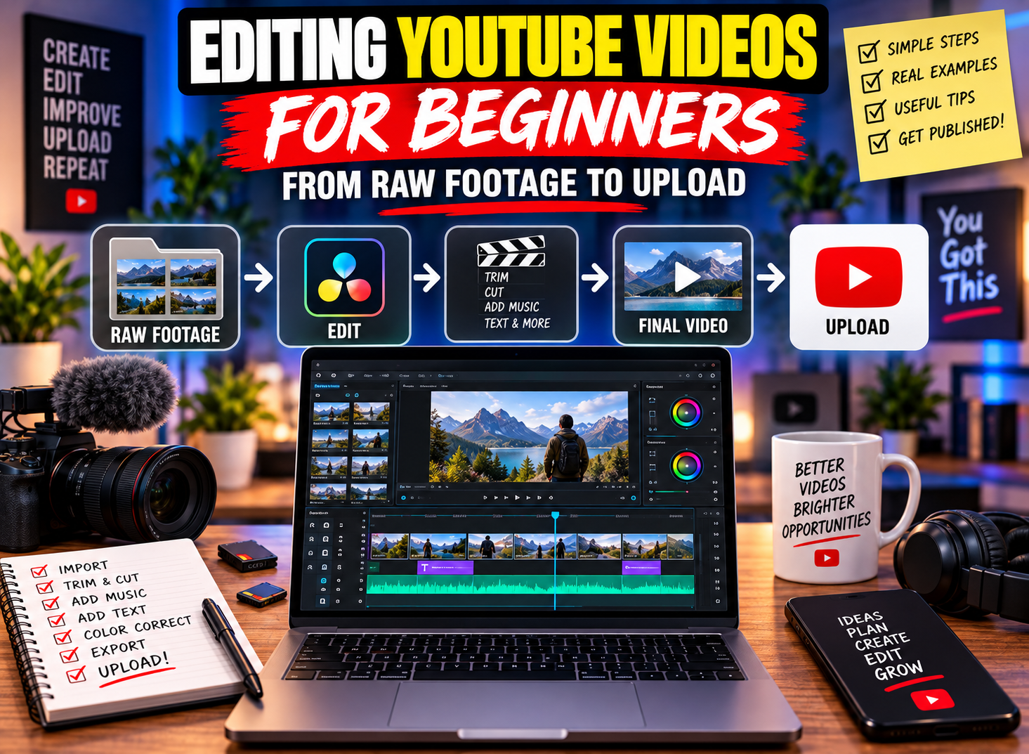 beginners video editing
